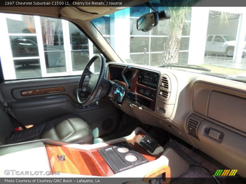 Cherry Ice Metallic / Neutral 1997 Chevrolet Suburban C1500 LS