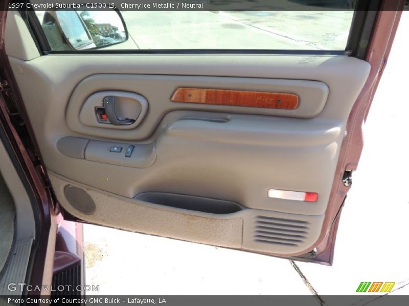 Cherry Ice Metallic / Neutral 1997 Chevrolet Suburban C1500 LS