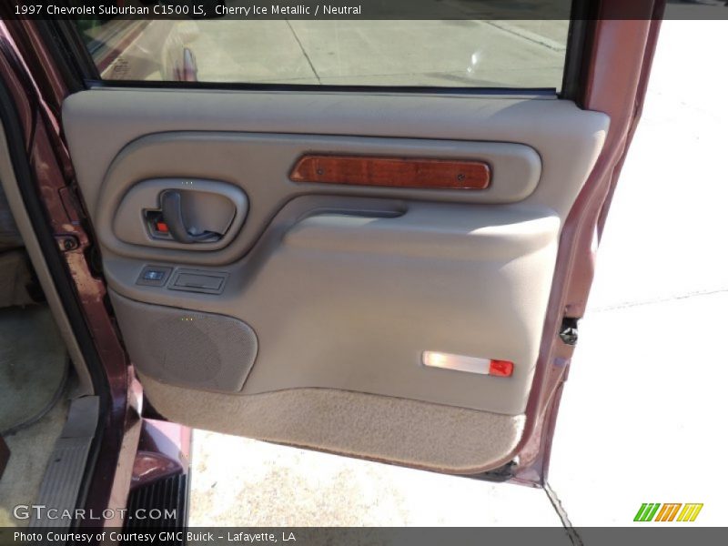 Cherry Ice Metallic / Neutral 1997 Chevrolet Suburban C1500 LS