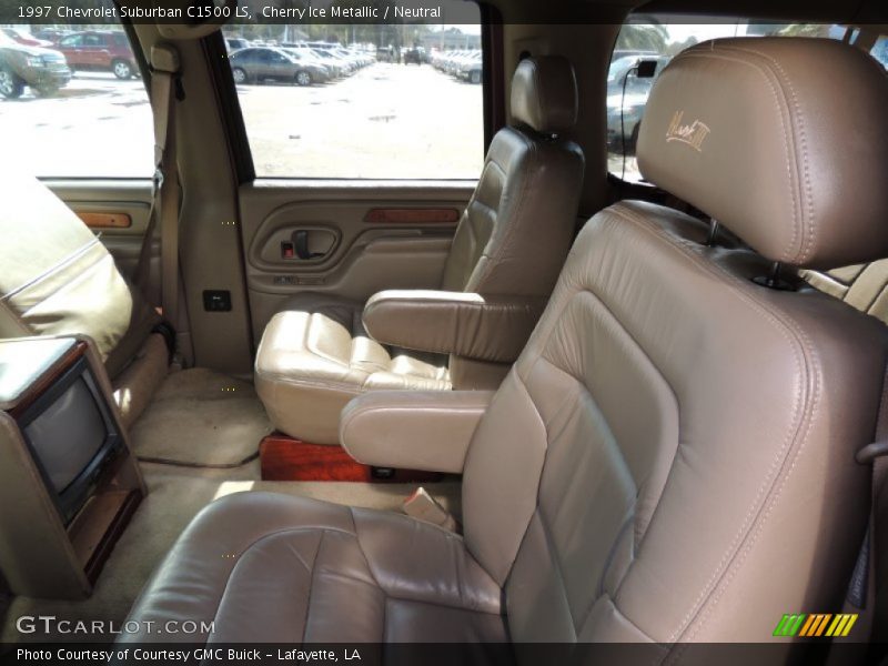 Cherry Ice Metallic / Neutral 1997 Chevrolet Suburban C1500 LS