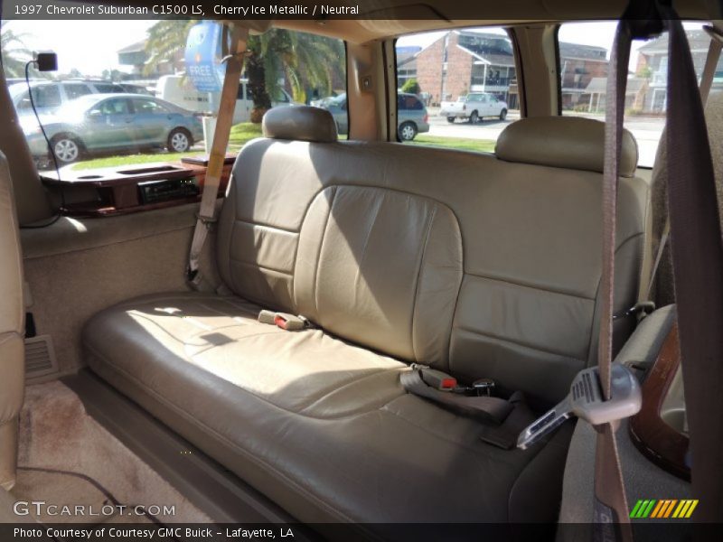 Rear Seat of 1997 Suburban C1500 LS