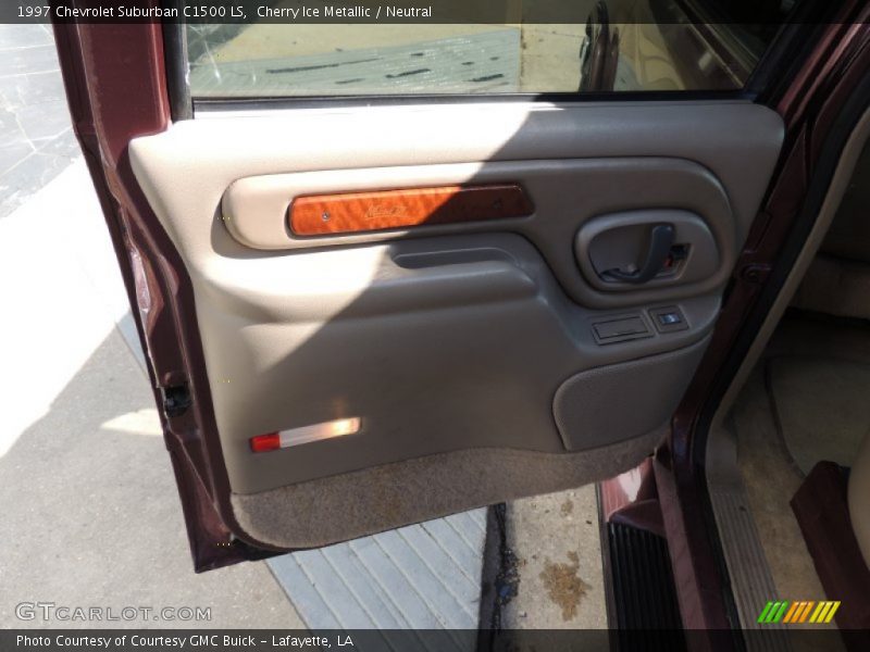 Cherry Ice Metallic / Neutral 1997 Chevrolet Suburban C1500 LS