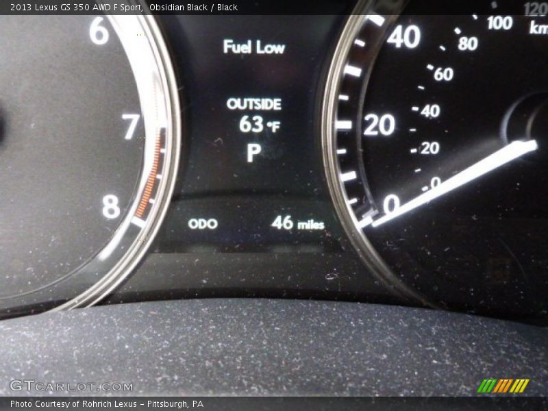 Obsidian Black / Black 2013 Lexus GS 350 AWD F Sport