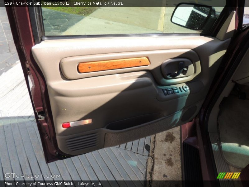 Cherry Ice Metallic / Neutral 1997 Chevrolet Suburban C1500 LS