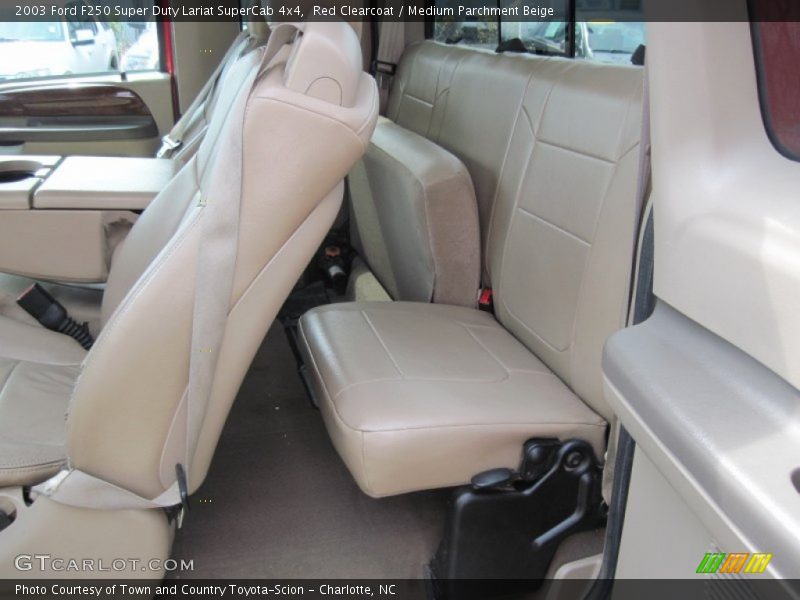 Rear Seat of 2003 F250 Super Duty Lariat SuperCab 4x4