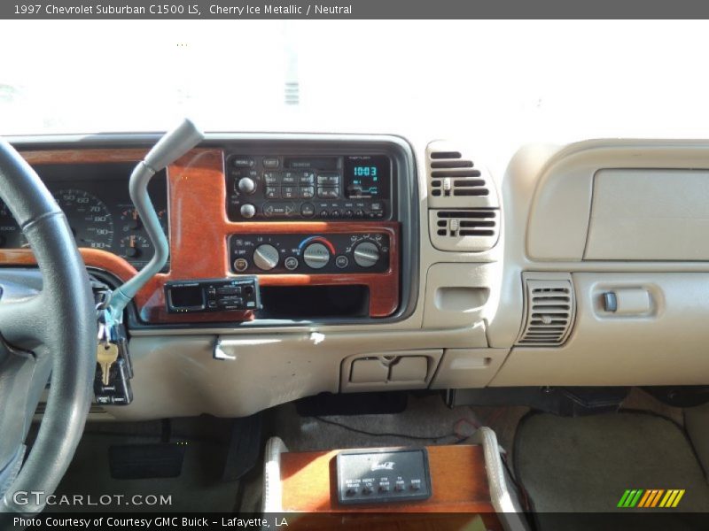 Cherry Ice Metallic / Neutral 1997 Chevrolet Suburban C1500 LS
