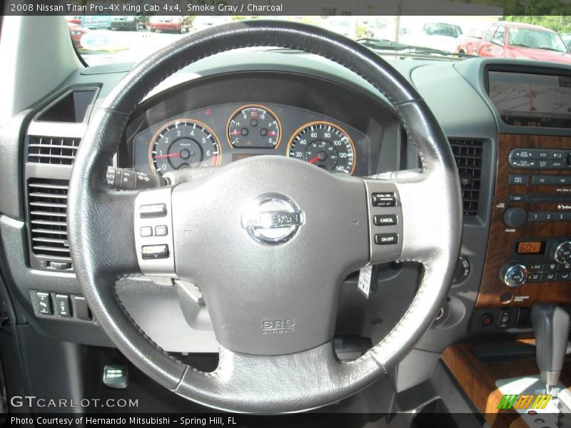 Smoke Gray / Charcoal 2008 Nissan Titan Pro-4X King Cab 4x4