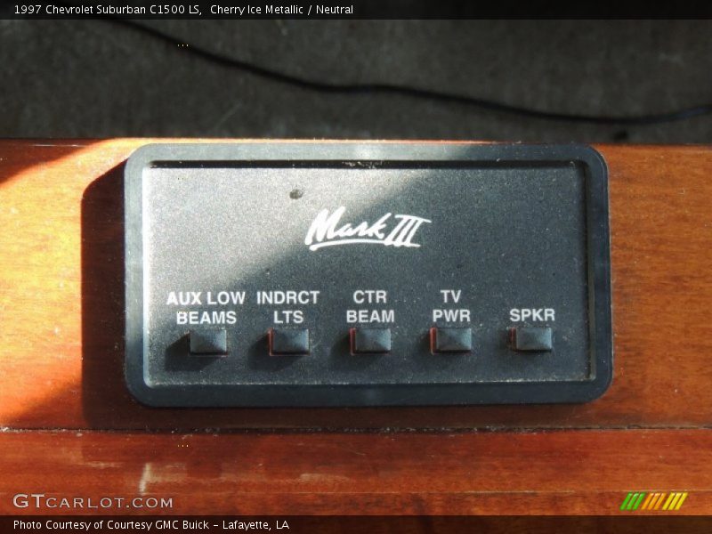 Cherry Ice Metallic / Neutral 1997 Chevrolet Suburban C1500 LS