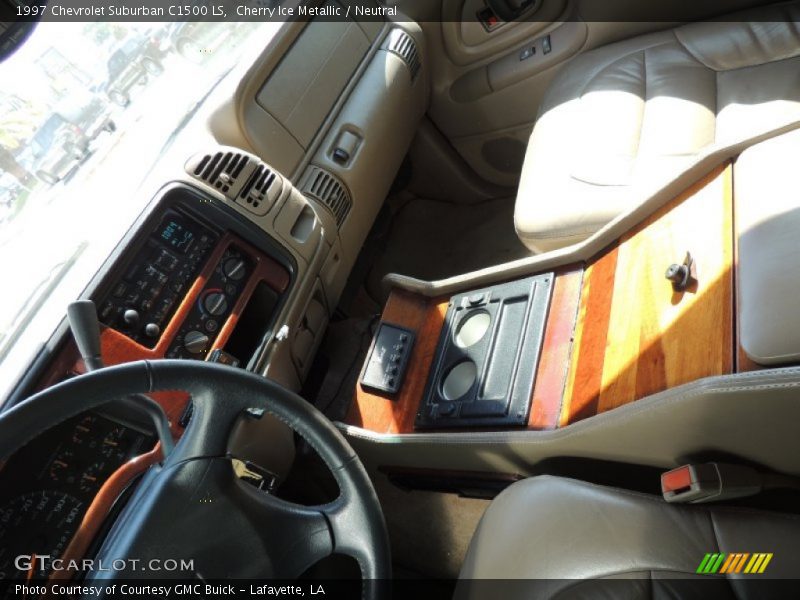 Cherry Ice Metallic / Neutral 1997 Chevrolet Suburban C1500 LS