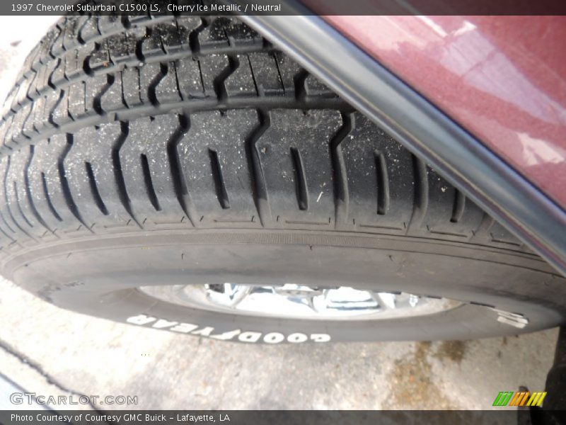 Cherry Ice Metallic / Neutral 1997 Chevrolet Suburban C1500 LS