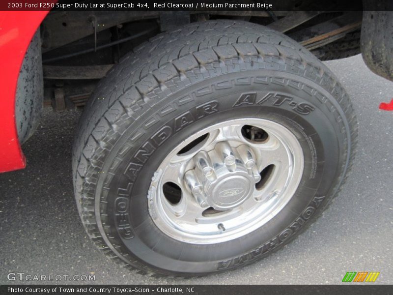  2003 F250 Super Duty Lariat SuperCab 4x4 Wheel