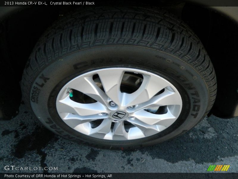 Crystal Black Pearl / Black 2013 Honda CR-V EX-L