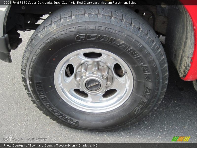  2003 F250 Super Duty Lariat SuperCab 4x4 Wheel