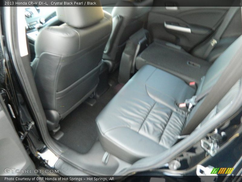 Crystal Black Pearl / Black 2013 Honda CR-V EX-L