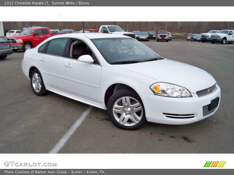 Front 3/4 View of 2012 Impala LT