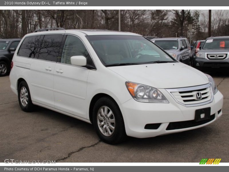 Taffeta White / Beige 2010 Honda Odyssey EX-L