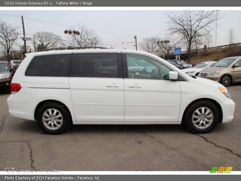 Taffeta White / Beige 2010 Honda Odyssey EX-L