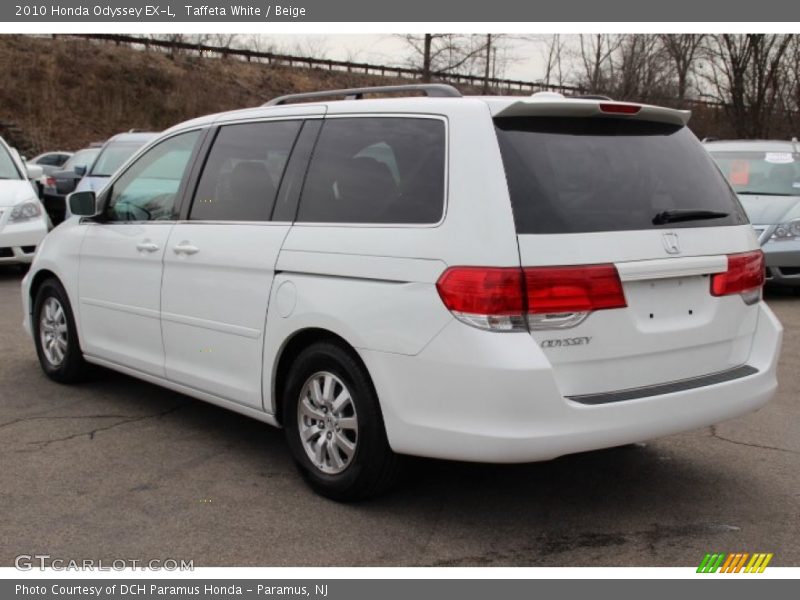 Taffeta White / Beige 2010 Honda Odyssey EX-L