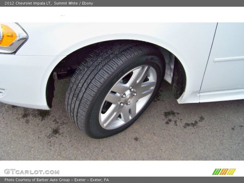 Summit White / Ebony 2012 Chevrolet Impala LT
