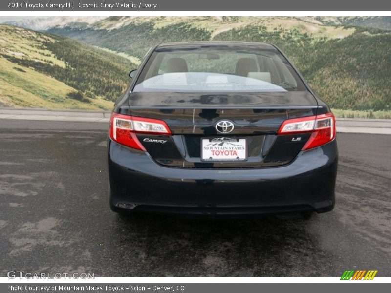 Cosmic Gray Metallic / Ivory 2013 Toyota Camry LE