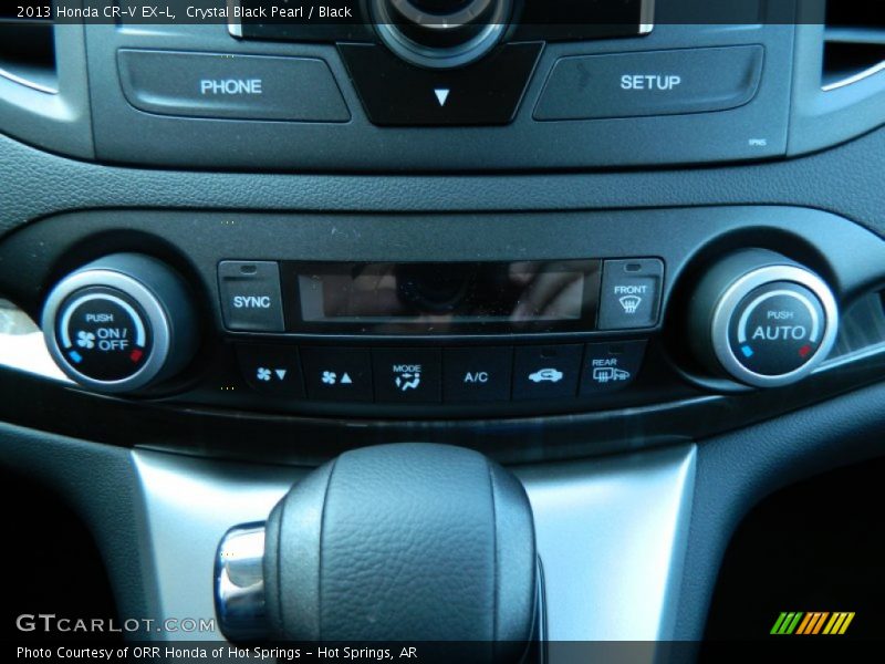 Crystal Black Pearl / Black 2013 Honda CR-V EX-L