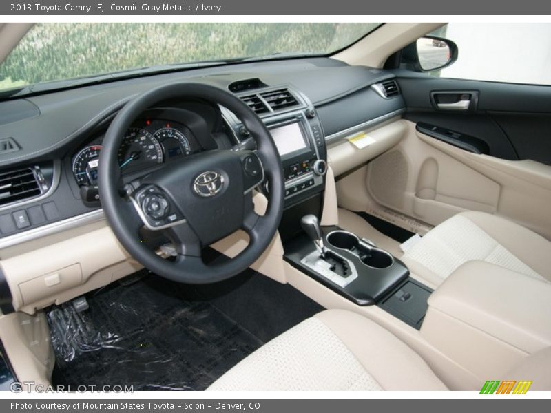 Ivory Interior - 2013 Camry LE 