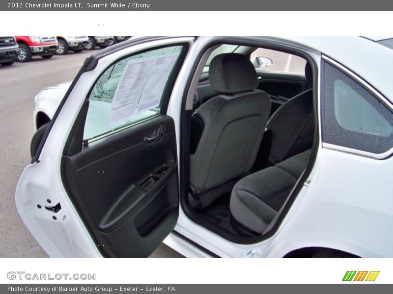 Summit White / Ebony 2012 Chevrolet Impala LT