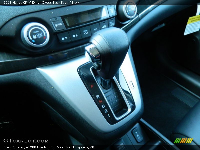 Crystal Black Pearl / Black 2013 Honda CR-V EX-L