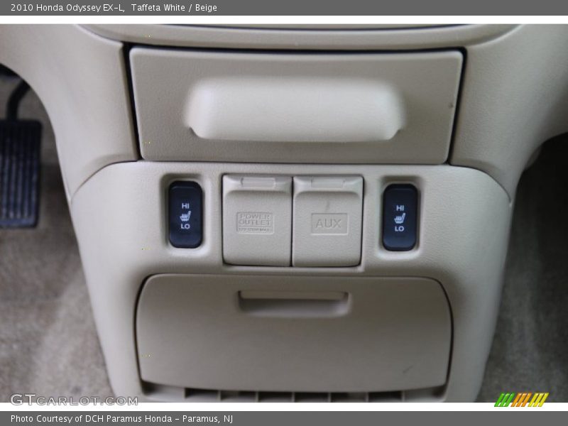 Taffeta White / Beige 2010 Honda Odyssey EX-L