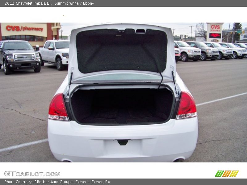 Summit White / Ebony 2012 Chevrolet Impala LT