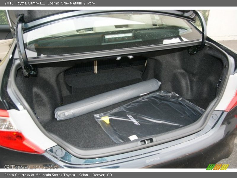  2013 Camry LE Trunk
