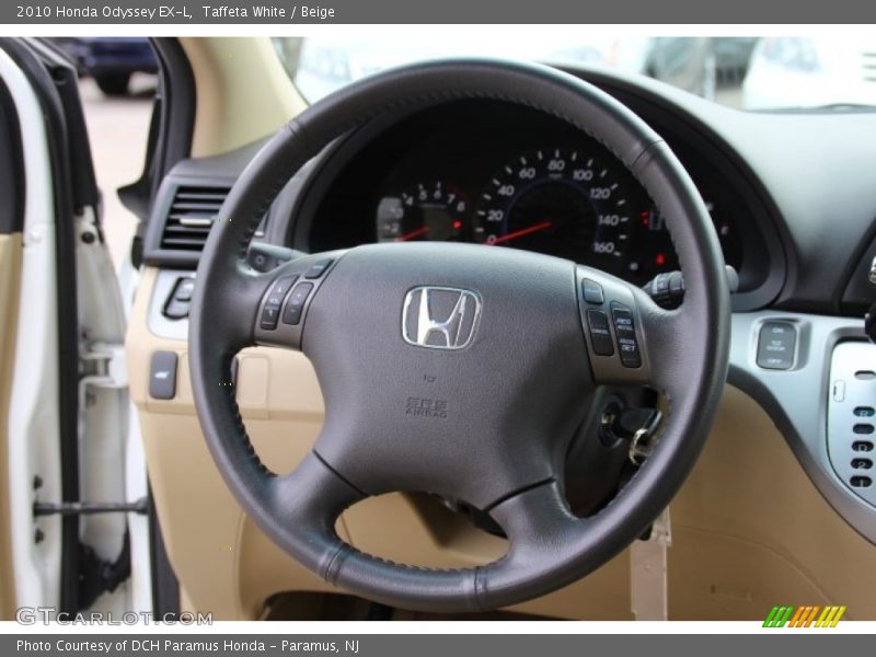 Taffeta White / Beige 2010 Honda Odyssey EX-L