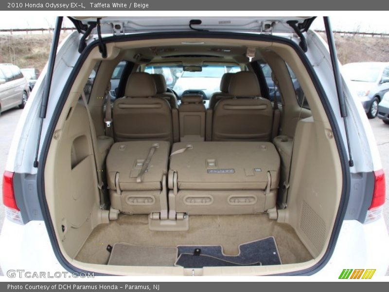Taffeta White / Beige 2010 Honda Odyssey EX-L