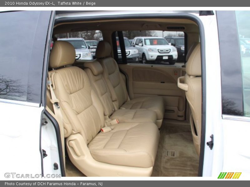 Taffeta White / Beige 2010 Honda Odyssey EX-L