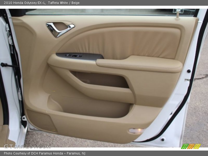 Taffeta White / Beige 2010 Honda Odyssey EX-L