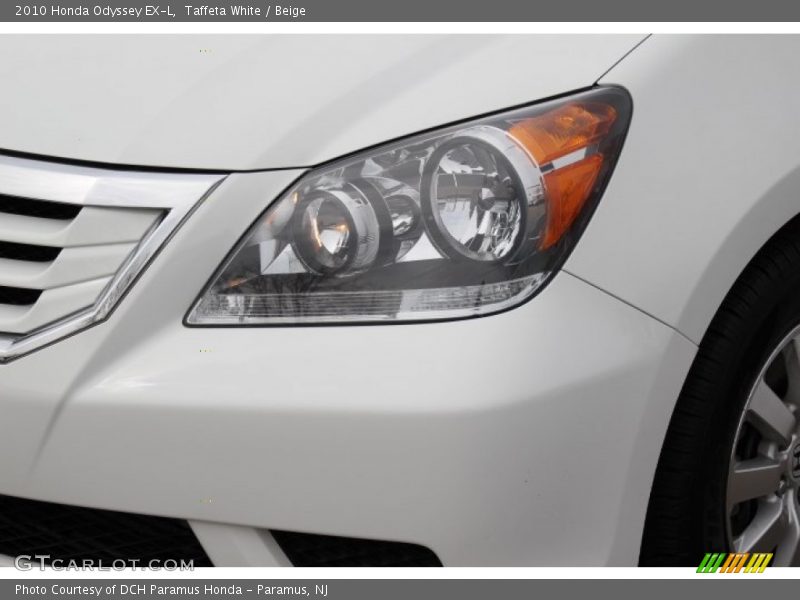 Taffeta White / Beige 2010 Honda Odyssey EX-L