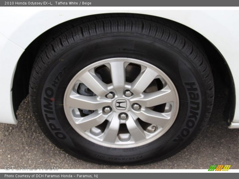 Taffeta White / Beige 2010 Honda Odyssey EX-L