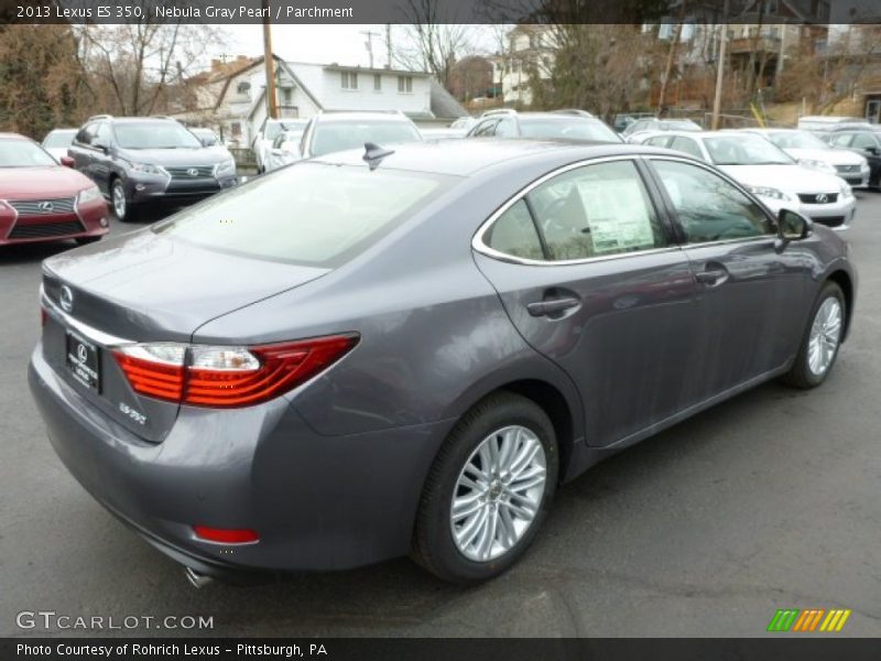 Nebula Gray Pearl / Parchment 2013 Lexus ES 350