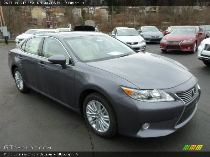 Nebula Gray Pearl / Parchment 2013 Lexus ES 350