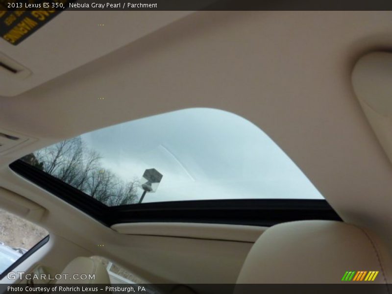 Nebula Gray Pearl / Parchment 2013 Lexus ES 350