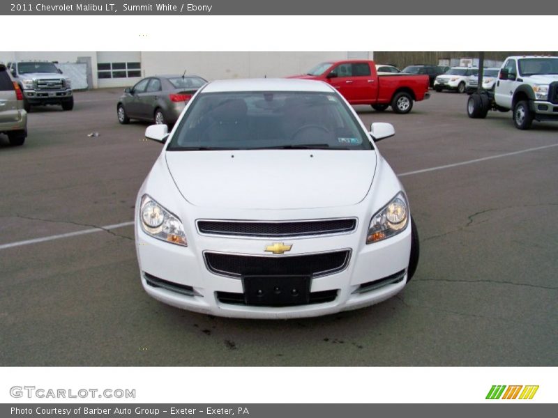 Summit White / Ebony 2011 Chevrolet Malibu LT