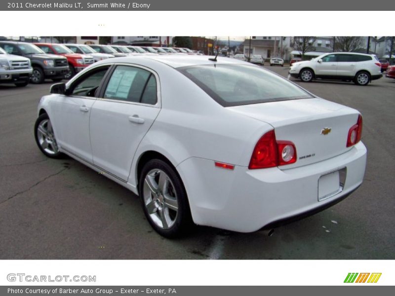 Summit White / Ebony 2011 Chevrolet Malibu LT