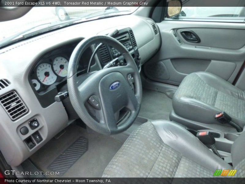 Medium Graphite Grey Interior - 2001 Escape XLS V6 4WD 