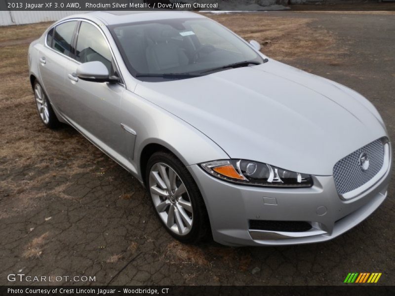 Front 3/4 View of 2013 XF 3.0 AWD