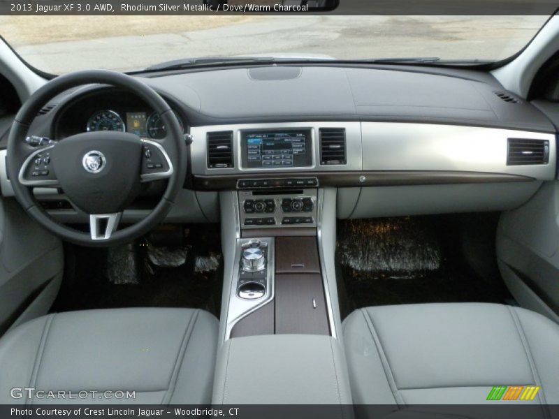 Dashboard of 2013 XF 3.0 AWD