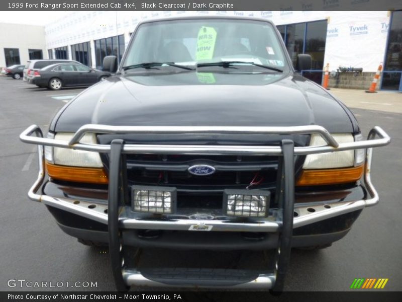 Black Clearcoat / Dark Graphite 1999 Ford Ranger Sport Extended Cab 4x4