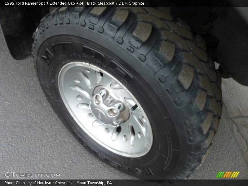 Black Clearcoat / Dark Graphite 1999 Ford Ranger Sport Extended Cab 4x4