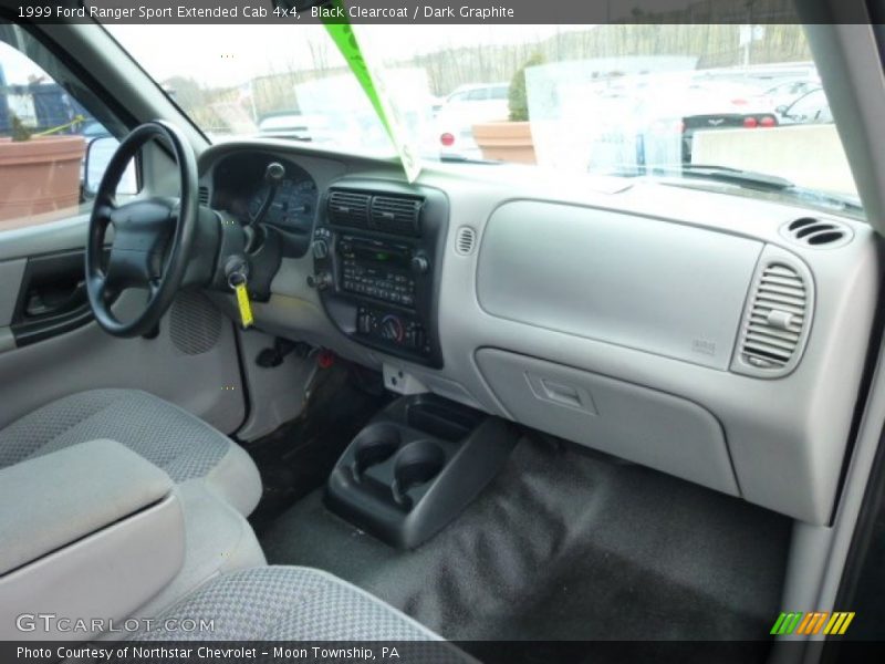 Black Clearcoat / Dark Graphite 1999 Ford Ranger Sport Extended Cab 4x4