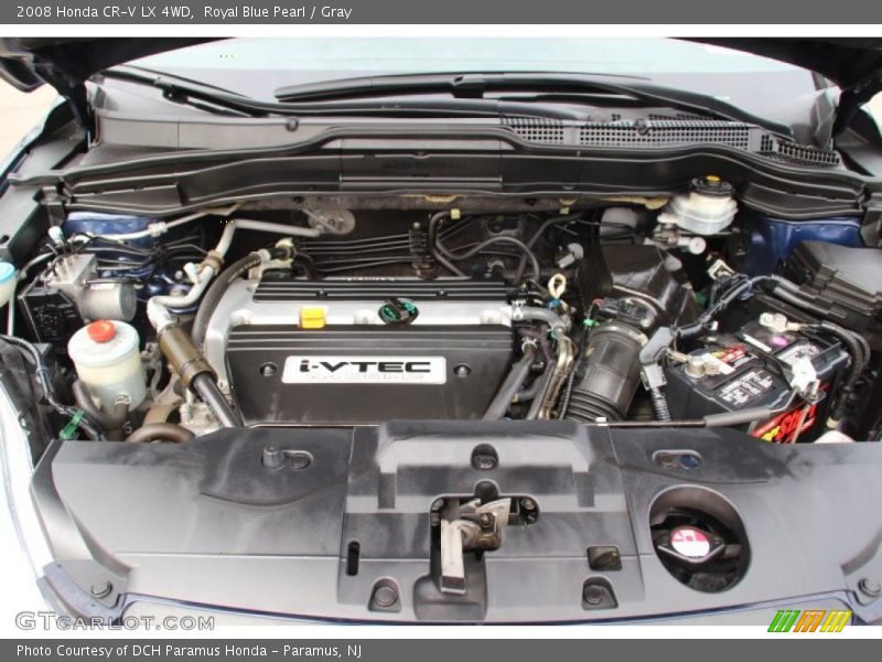  2008 CR-V LX 4WD Engine - 2.4 Liter DOHC 16-Valve i-VTEC 4 Cylinder