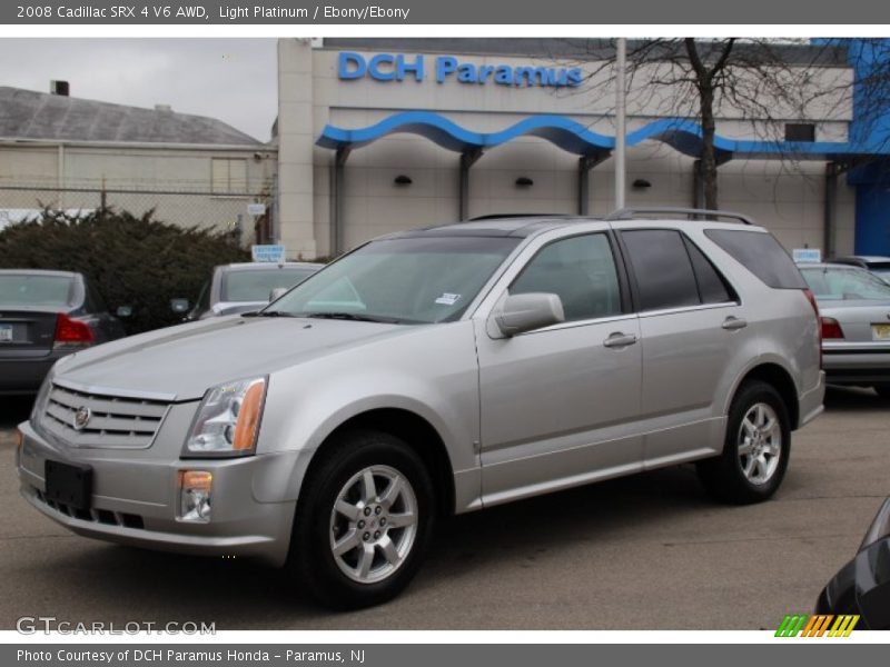Light Platinum / Ebony/Ebony 2008 Cadillac SRX 4 V6 AWD